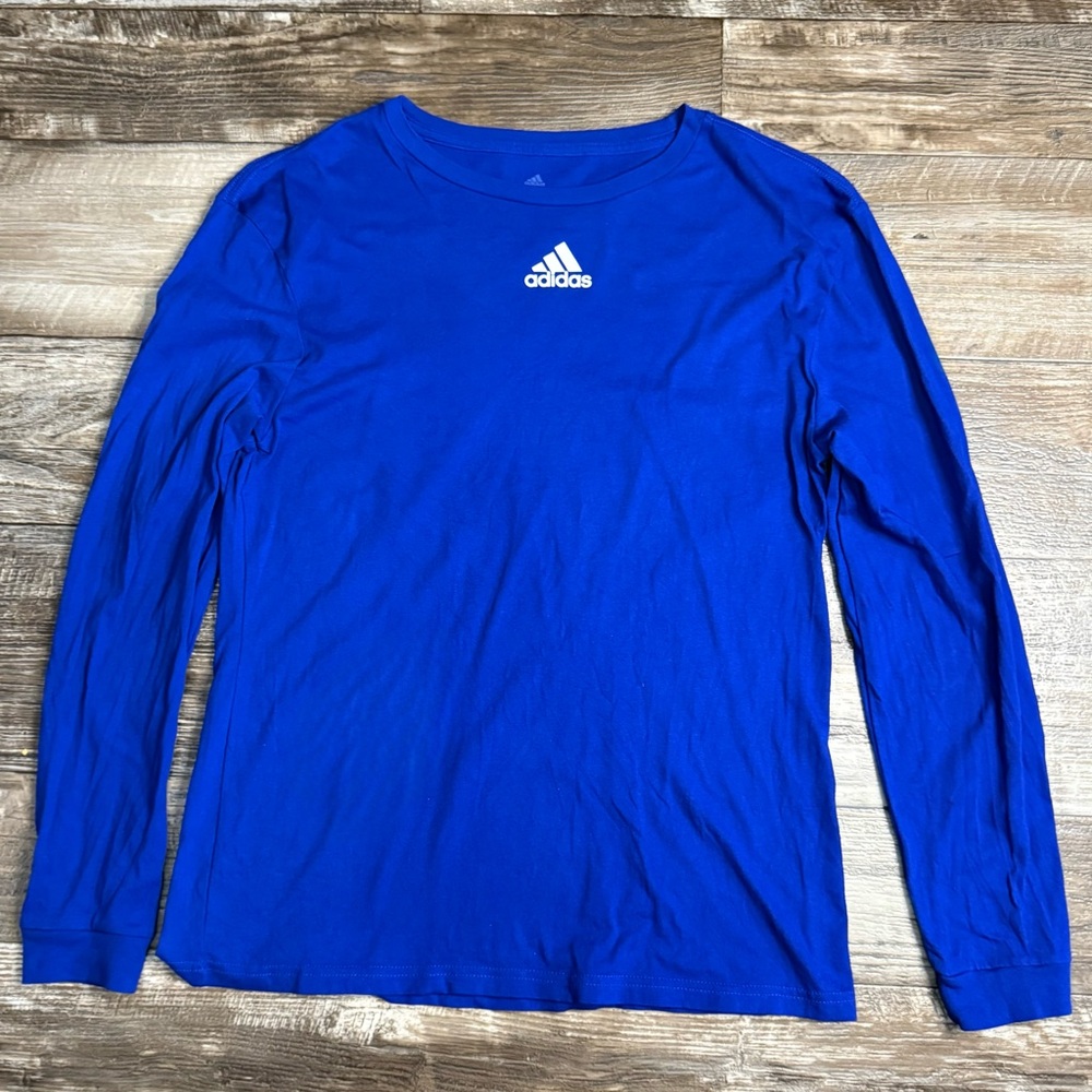 Adidas Royal Blue Long Sleeve Top